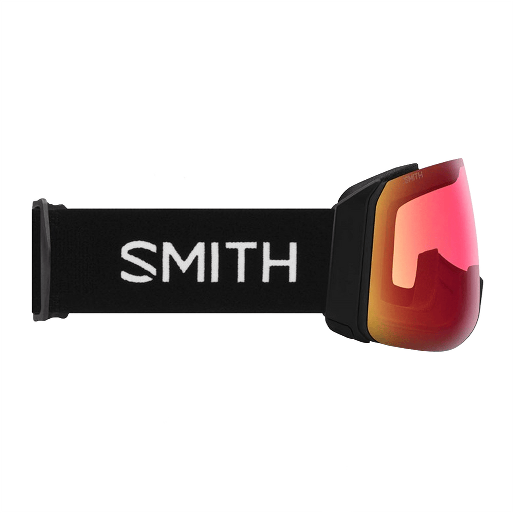Smith 4D Mag XL Low Bridge Fit Goggles Black/ChromaPop Photochromic Red Mirror + Chromapop Storm Blue Sensor Mirror - Comor