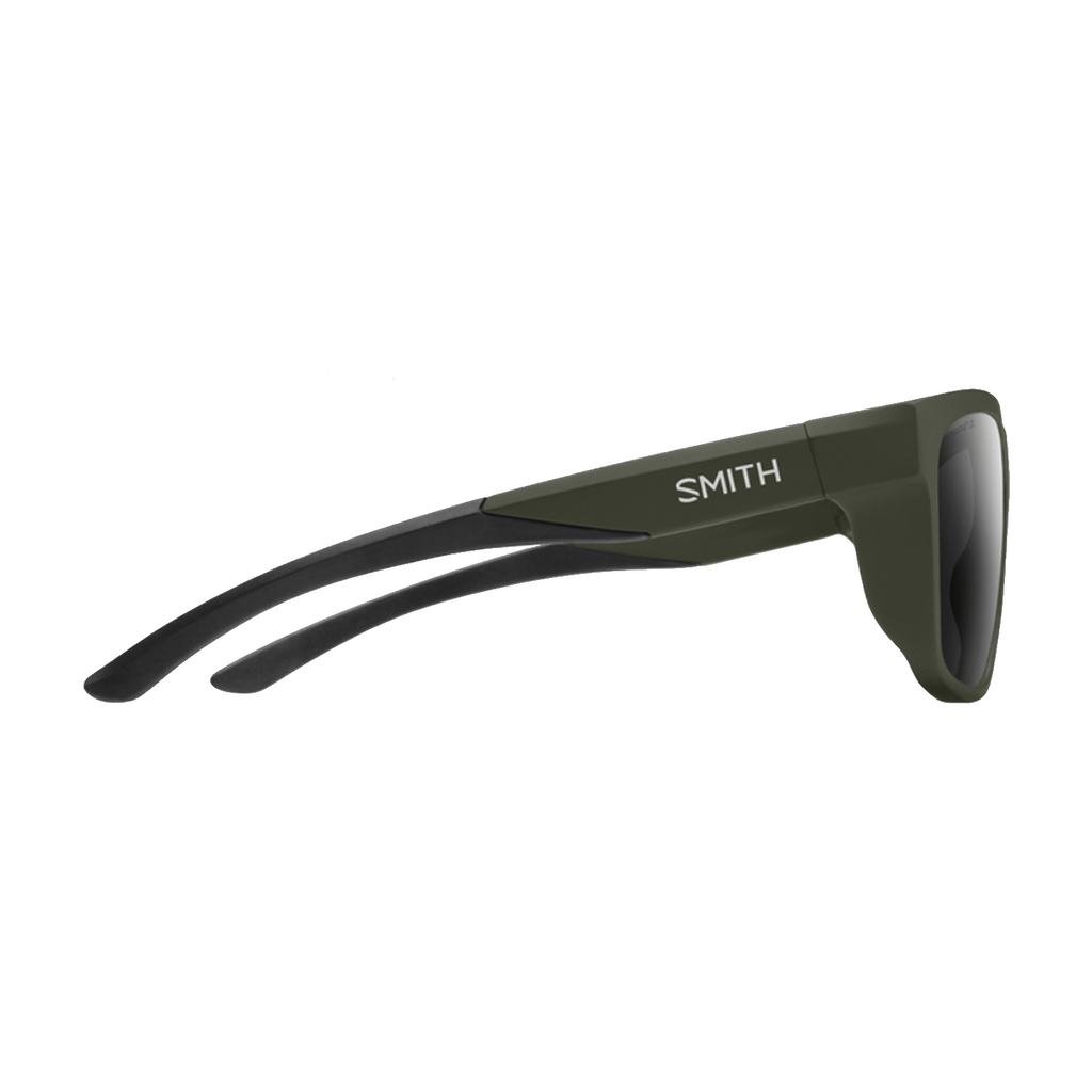 Smith Barra Sunglasses Matte Moss/ChromaPop Polarized Black - Comor - Go Play Outside