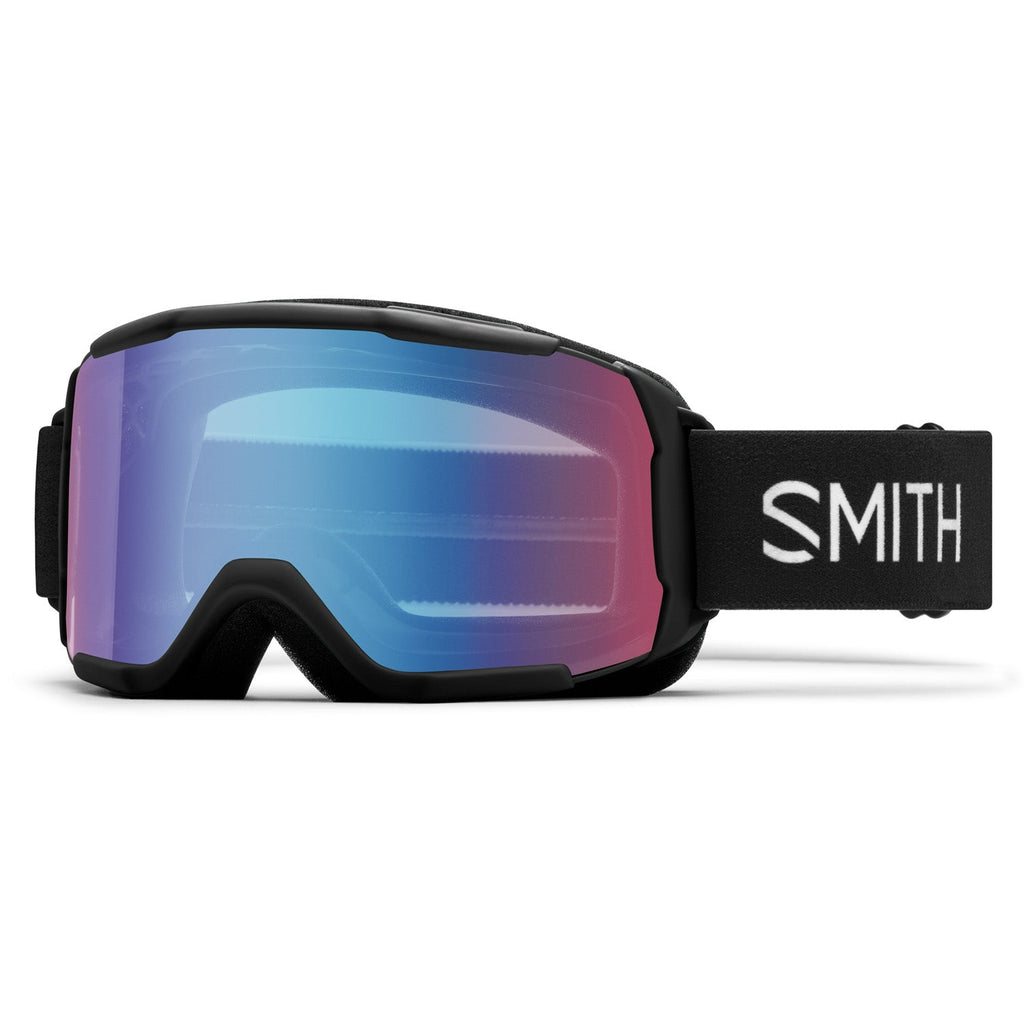 Smith Kids Daredevil Goggles Black/Blue Sensor Mirror - Comor - Go Play Outside