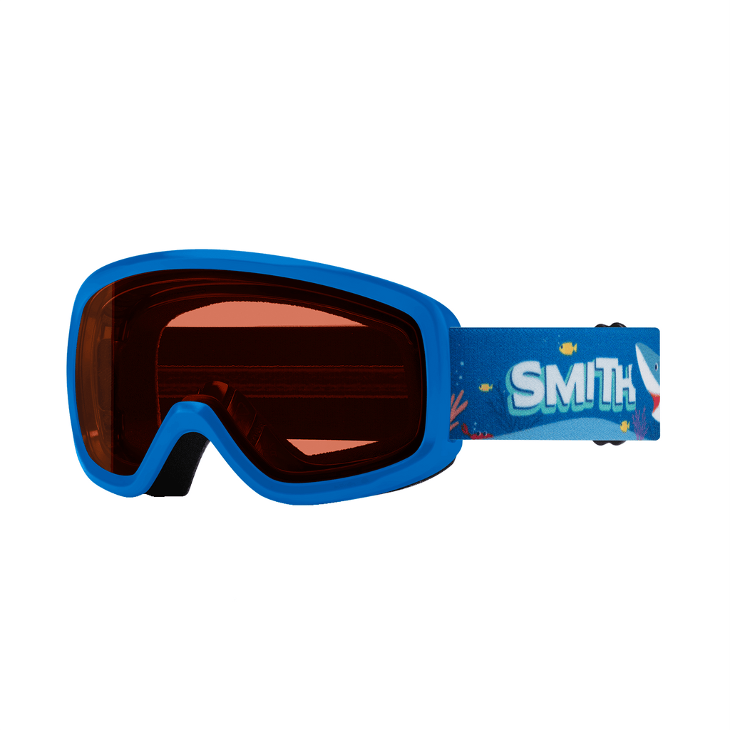 Smith Kids Snowday Goggles Cobalt Shark Bait/RC36 - Comor - Go Play Outside