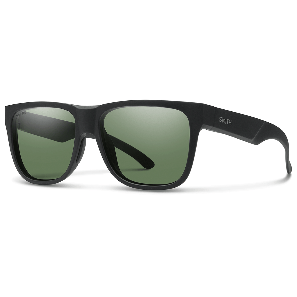 Smith Lowdown 2 Sunglasses Matte Black/ChromaPop Polarized Grey Green - Comor - Go Play Outside