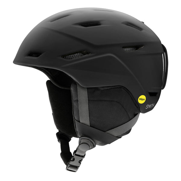 SMITH Mission ヘルメット マットブラック Smith Men's Mission MIPS Helmet Matte Black – Comor - Go Play Outside