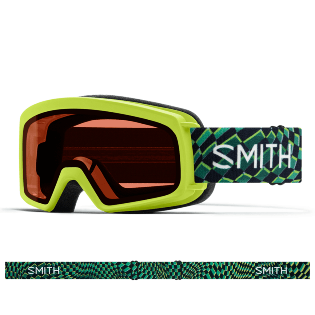 Smith Rascal Goggles Electric Lime Left Turn/RC36 - Comor - Go Play Outside