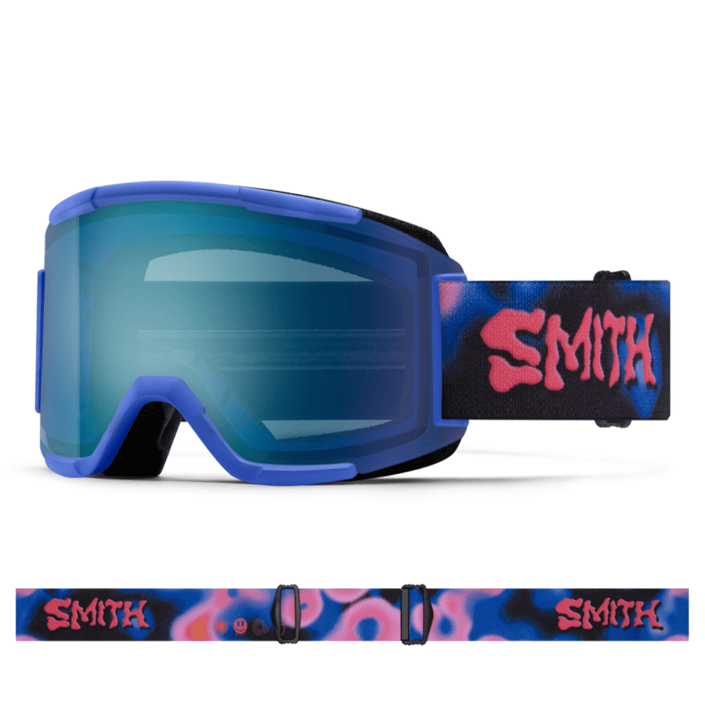 Smith Squad Goggles Supernova Vibes/ChromaPop Everyday Blue Mirror + Yellow - Comor - Go Play Outside