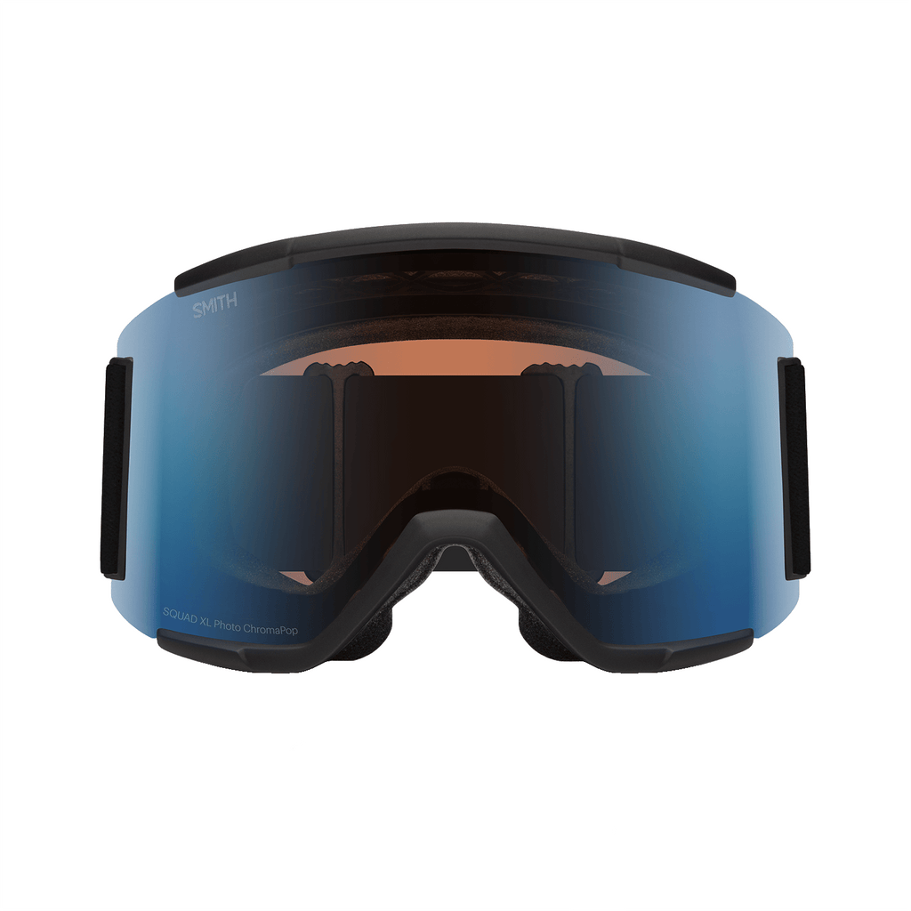 Smith Squad XL Goggles Black/ChromaPop Pro Photochromic Blue Mirror - Comor - Go Play Outside