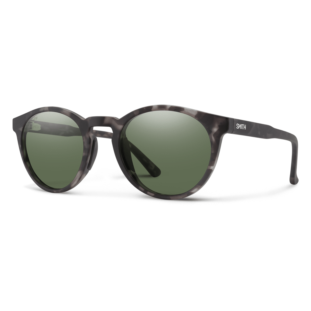 Smith Westward Sunglasses Matte Gray Tortoise/ChromaPop Polarized Gray Green - Comor - Go Play Outside