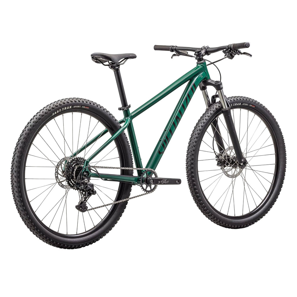 Specialized Rockhopper Sport 29 Rental Bike 2025 Pine Green/Obsidian - Comor - Go Play Outside