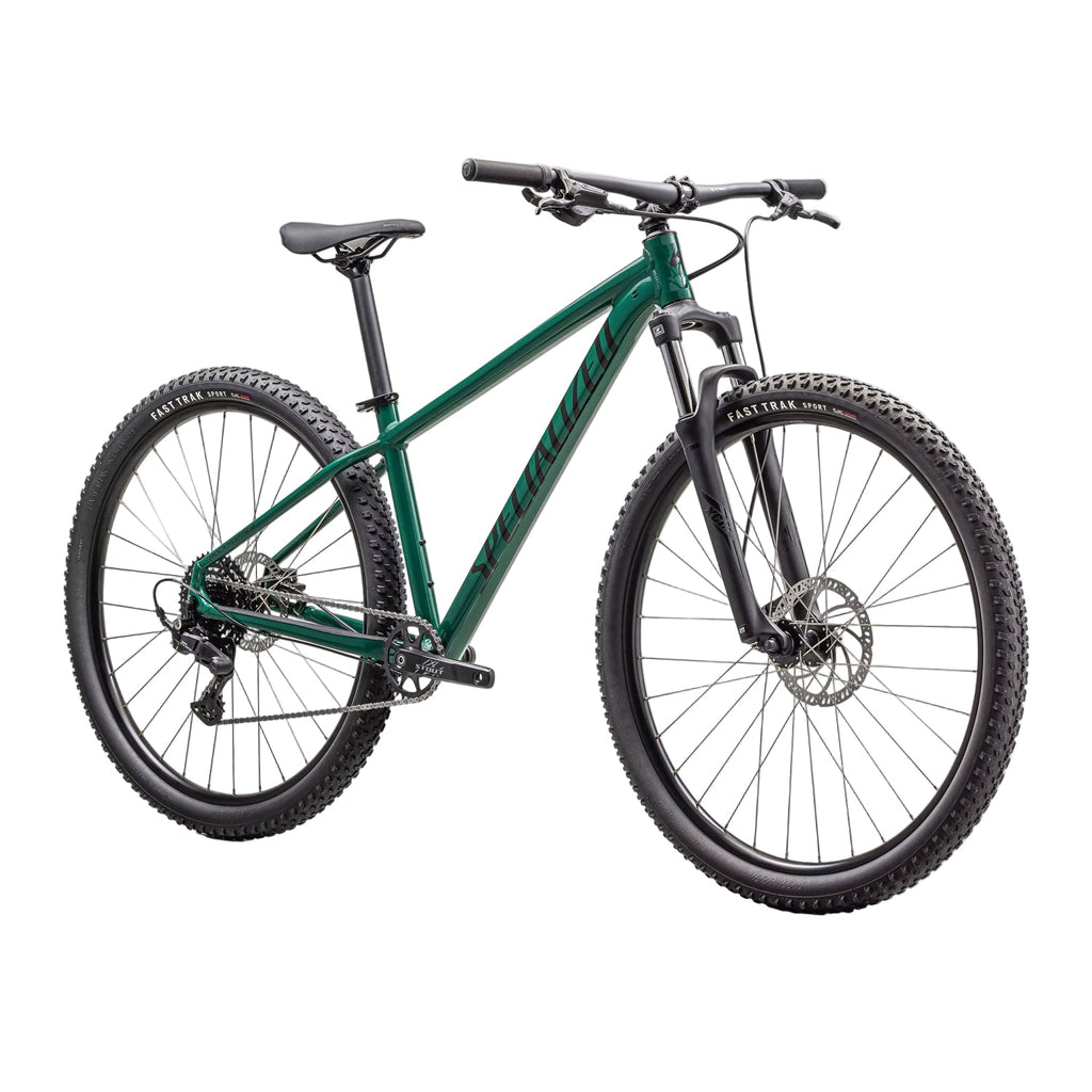 Specialized Rockhopper Sport 29 Rental Bike 2025 Pine Green/Obsidian - Comor - Go Play Outside