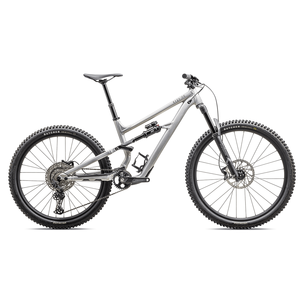 Specialized Status 2 140 Bike 2025 Satin Aluminum/Obsidian - Comor - Go Play Outside