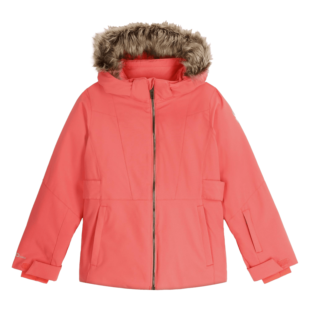 Spyder Kids Lola Jacket 2026 Coral Haze - Comor - Go Play Outside