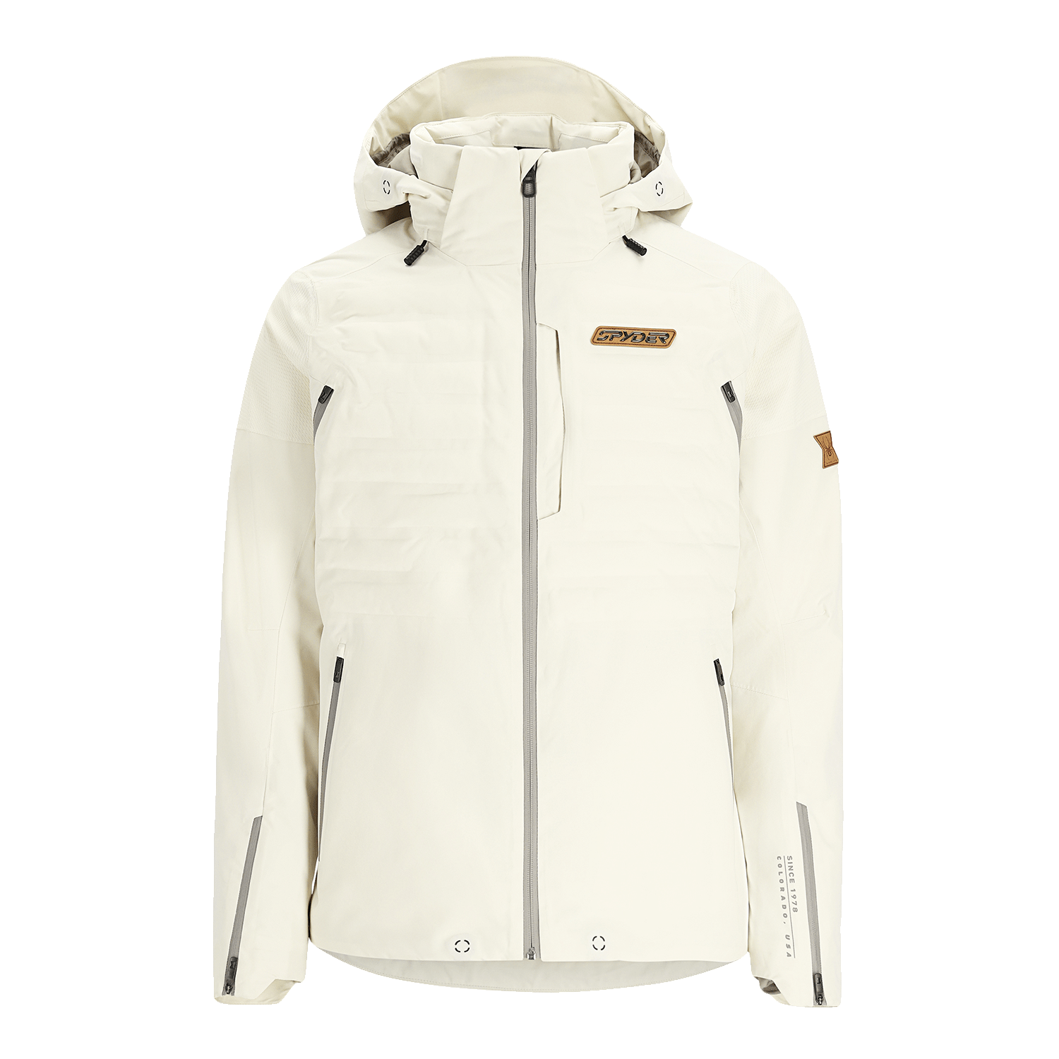 SPYDER Sサイズ Vanilla Latte Spyder Men's Pinnacle Jacket 2025 Vanilla Latte – Comor - Go