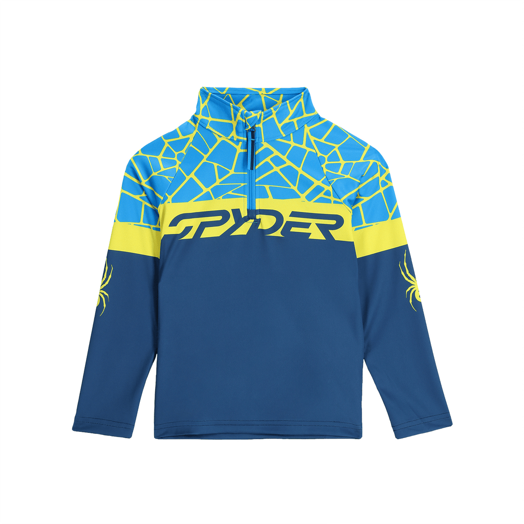 Spyder Toddler Bug 1/2 Zip Sweater 2025 True Navy - Comor - Go Play Outside