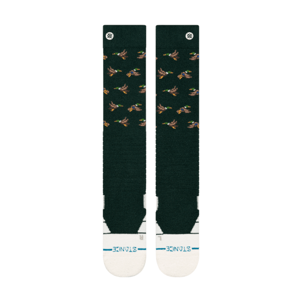 Stance Huntin Mid Poly Sock Pine - Comor - Go Play Outside