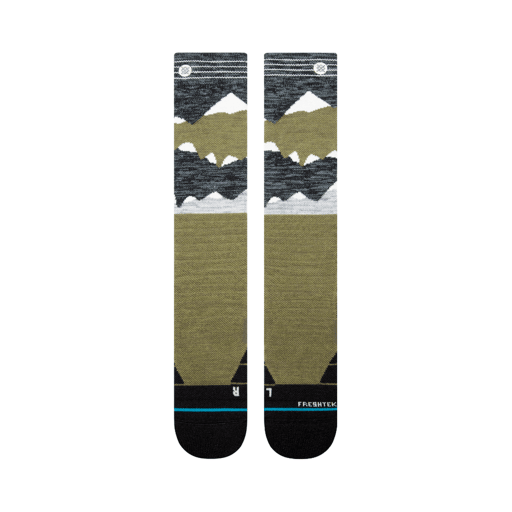 Stance Lonely Peaks Sock Teal - Comor - Go Play Outside