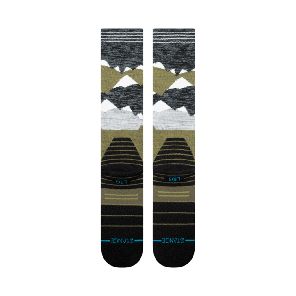 Stance Lonely Peaks Sock Teal - Comor - Go Play Outside