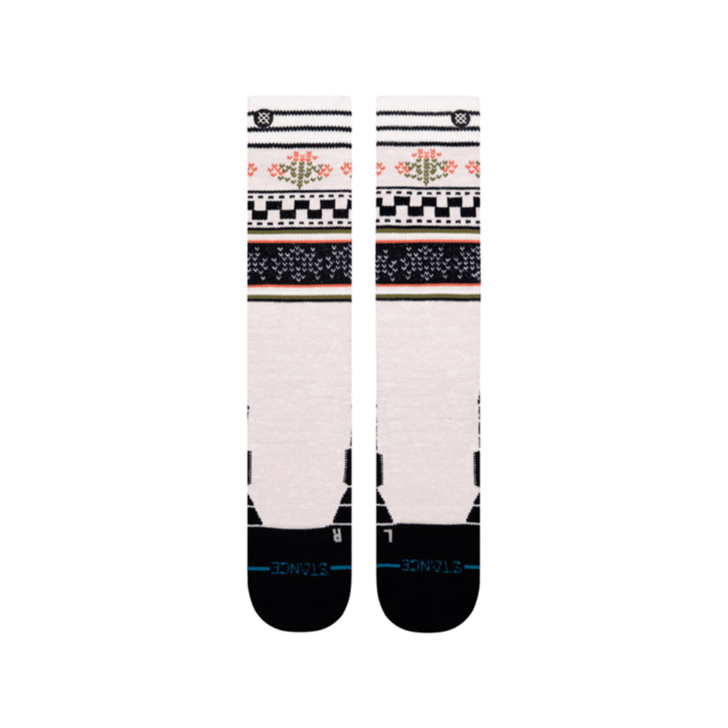 Stance Women's Winter Bloom Mid Crew Sock Lilac - Comor - Go Play Outside