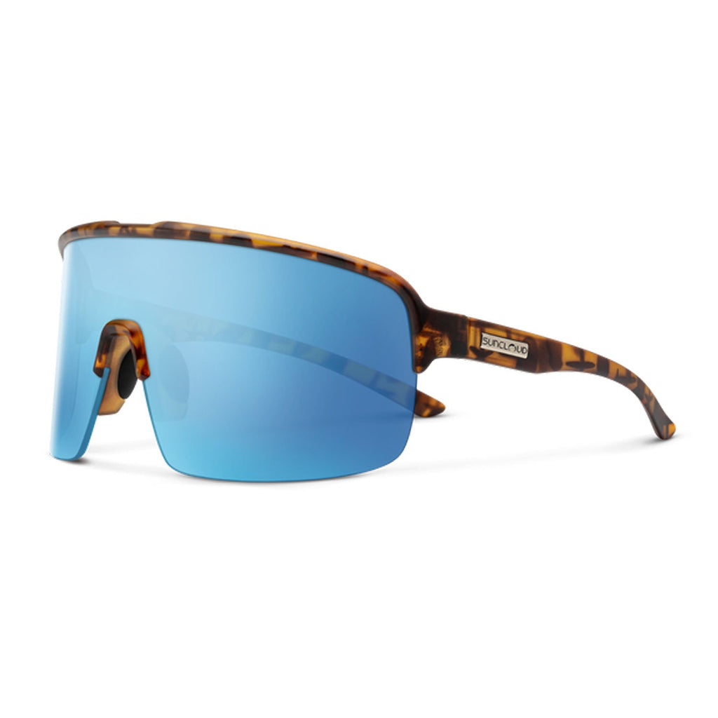 Suncloud Amplify Sunglasses Matte Tortoise/Polarized Aqua Mirror - Comor - Go Play Outside