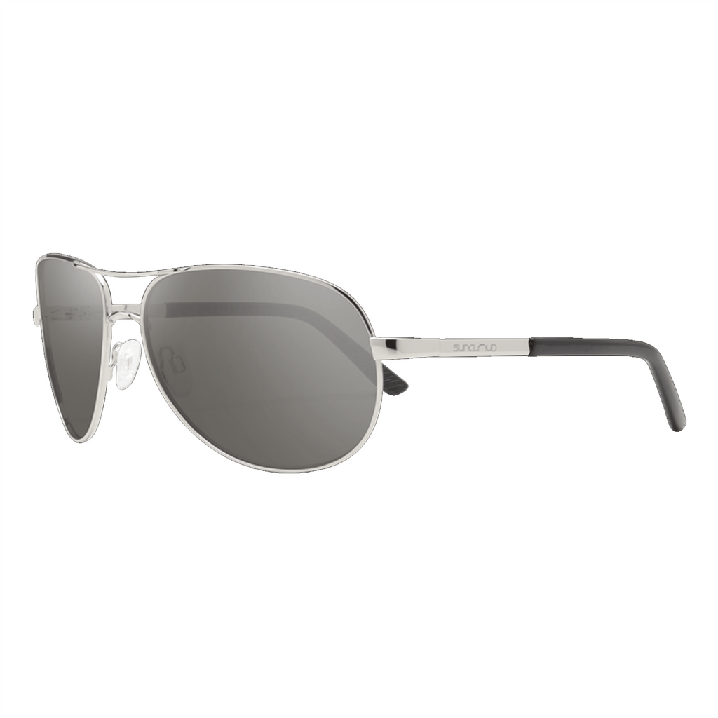 Suncloud Aviator Sunglasses Silver/Polar Gray - Comor - Go Play Outside