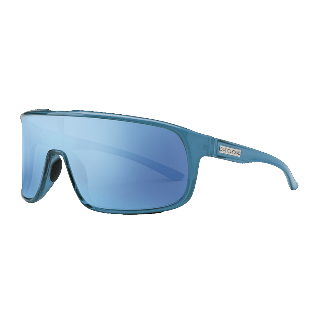 Suncloud Double Up Sunglasses Matte Crystal Marine/Polar Aqua Mirror - Comor - Go Play Outside