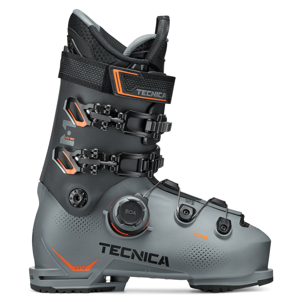 Tecnica Mach BOA HV 90 Ski Boot 2026 Race Grey - Comor - Go Play Outside