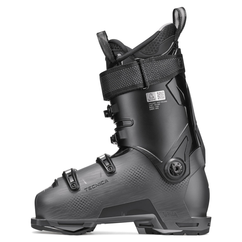 Tecnica Mach BOA MV 100 Ski Boot 2026 Race Grey - Comor - Go Play Outside