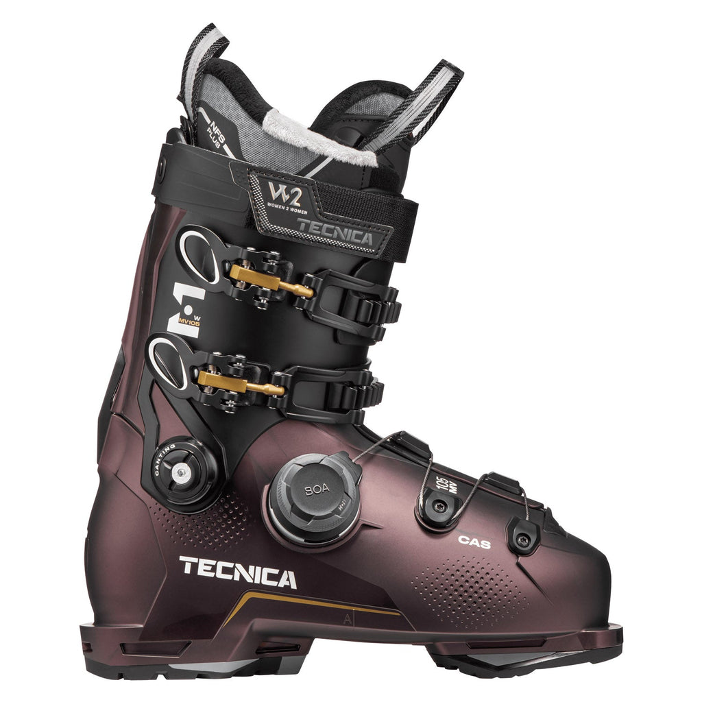 Tecnica Women's Mach BOA MV 105 Ski Boot 2026 Violet Iride - Comor - Go Play Outside