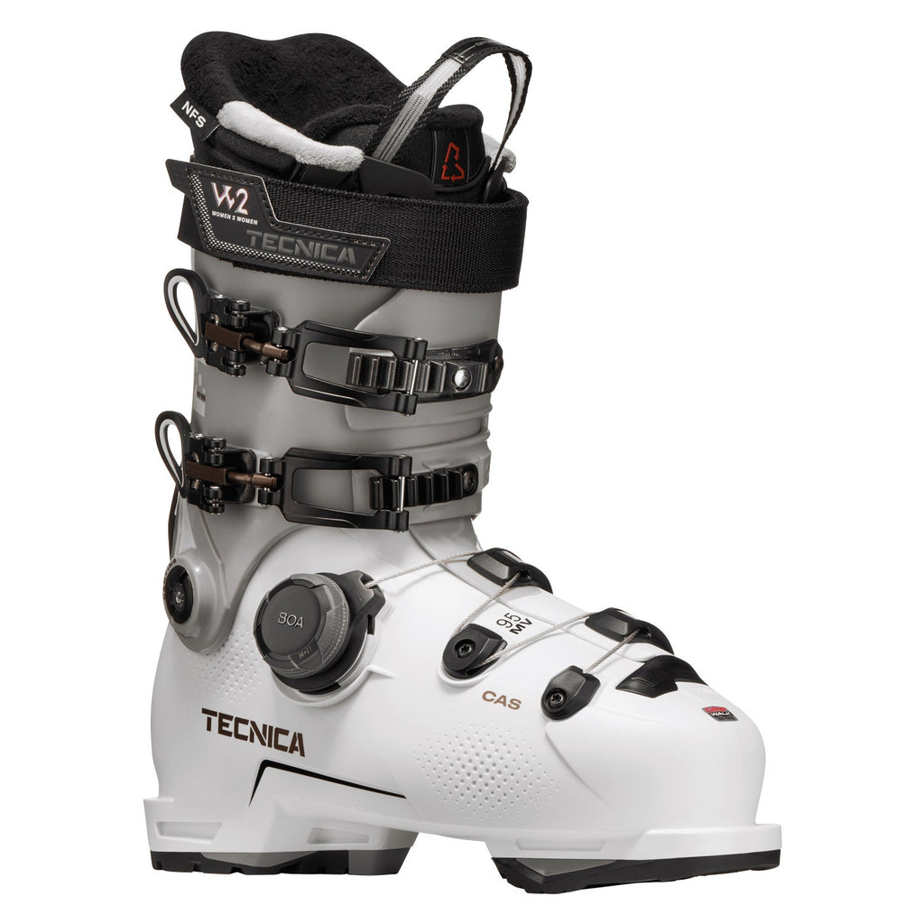 Tecnica Women's Mach BOA MV 95 Ski Boot 2026 Cold White - Comor - Go Play Outside