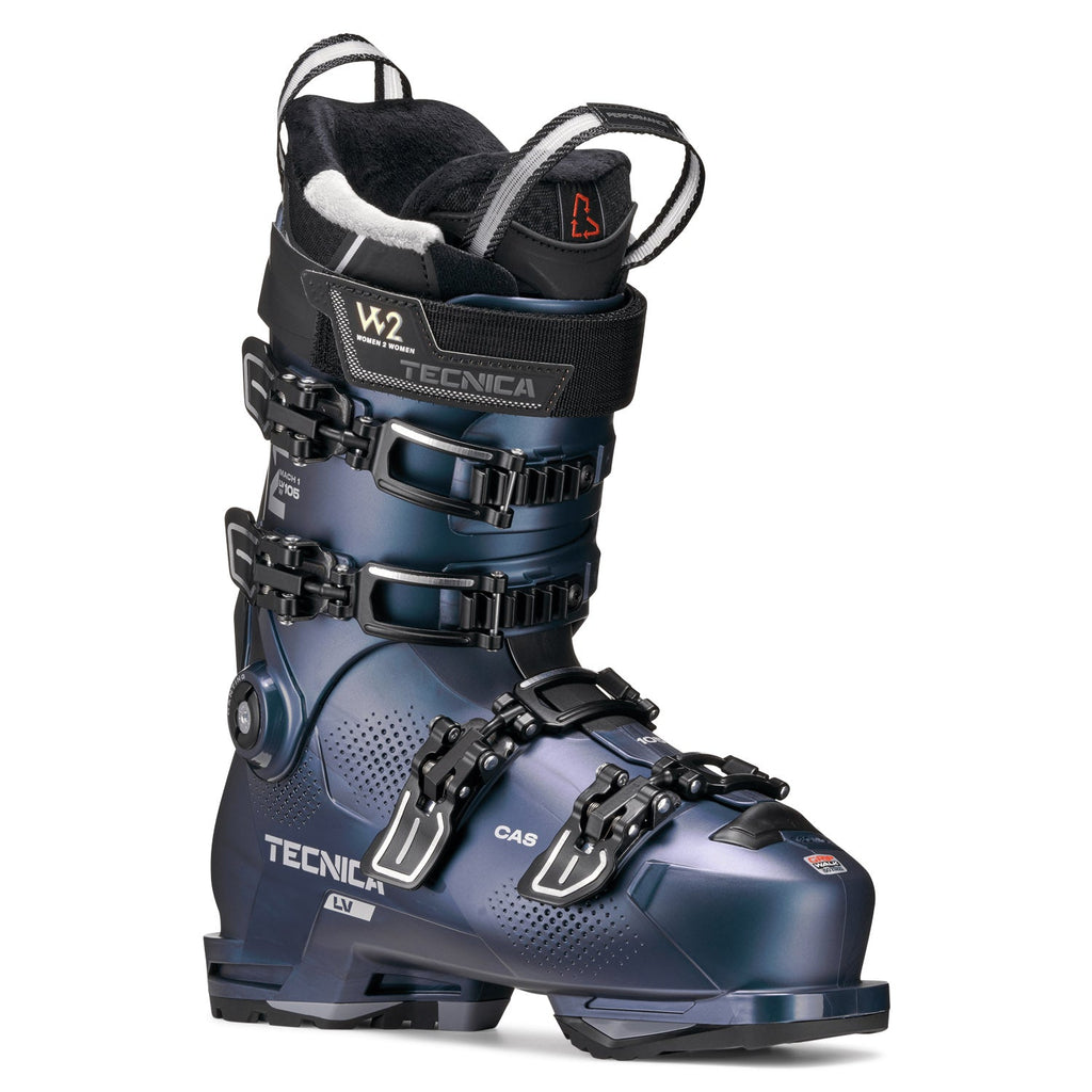 Tecnica Women's Mach1 LV 105 Ski Boot 2026 Iridescent Green - Comor - Go Play Outside