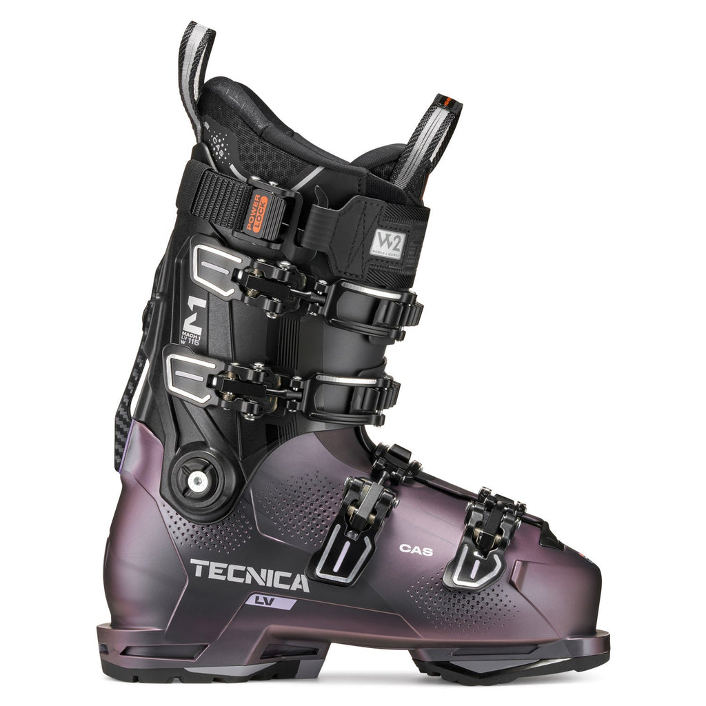 Tecnica Women's Mach1 LV 115 Ski Boot 2026 Iridescent Boreal - Comor - Go Play Outside