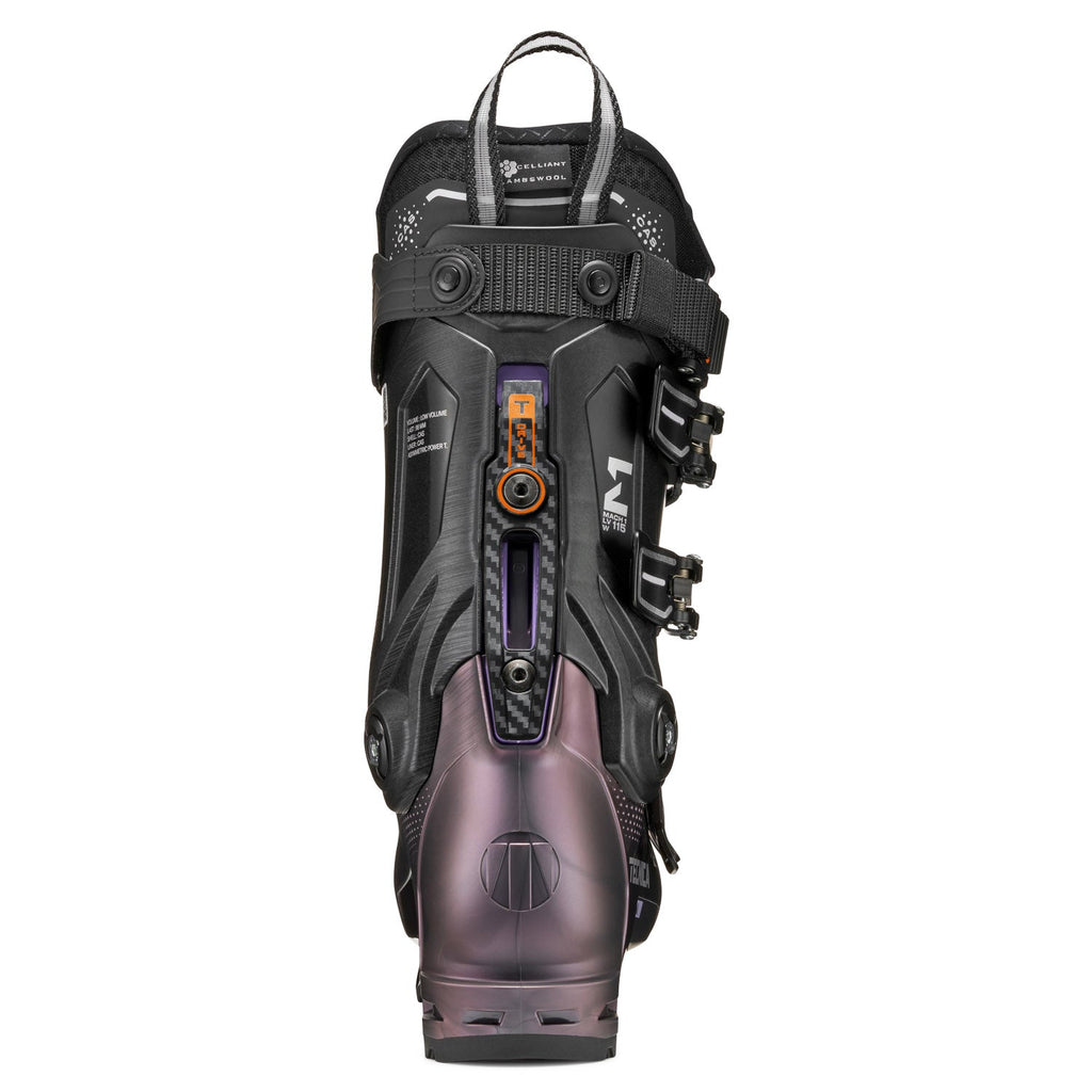 Tecnica Women's Mach1 LV 115 Ski Boot 2026 Iridescent Boreal - Comor - Go Play Outside