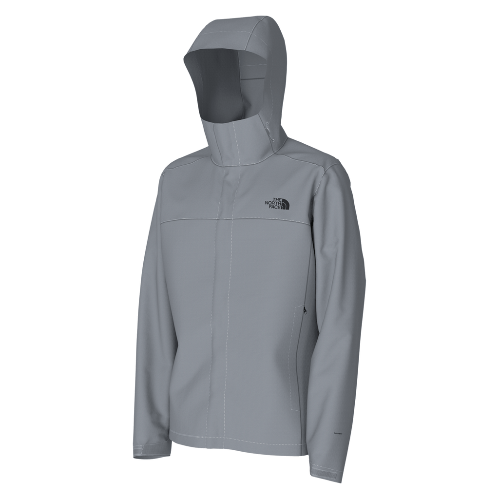 The North Face Men's Venture 2 Jacket Mid Grey/Mid Grey/TNF Black - Comor - Go Play Outside
