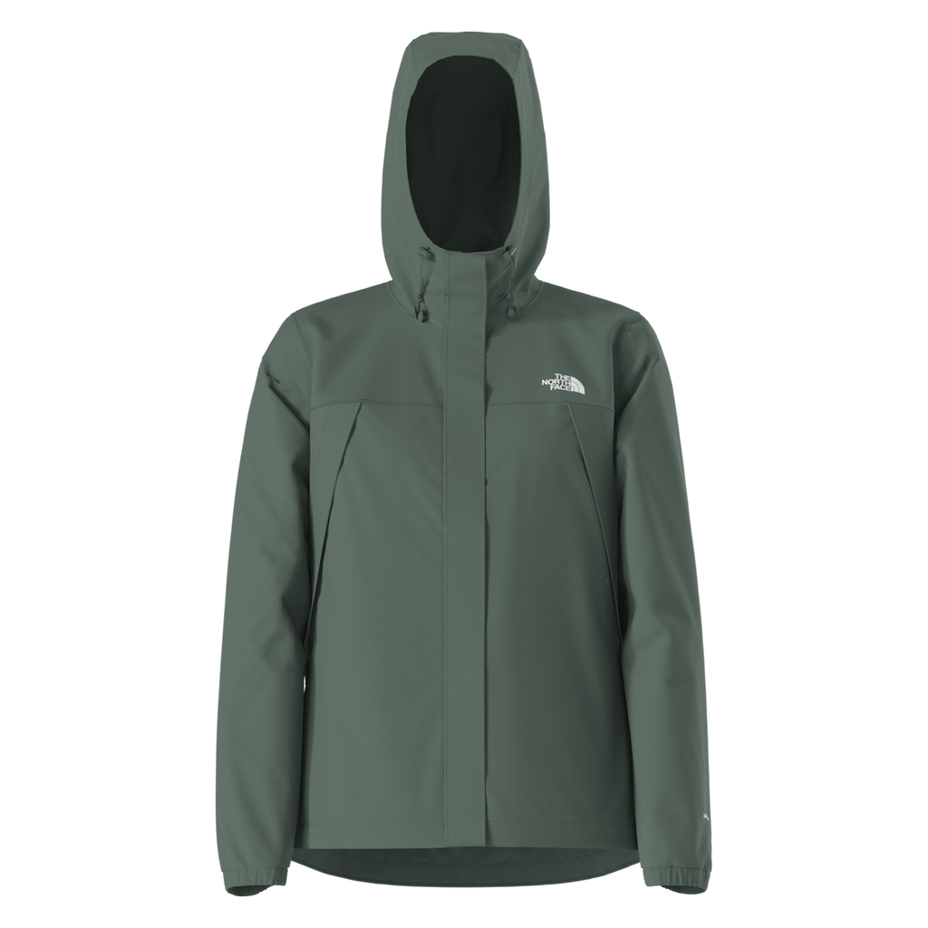 The North Face Women's Antora Rain Jacket Duck Green - Comor - Go Play Outside