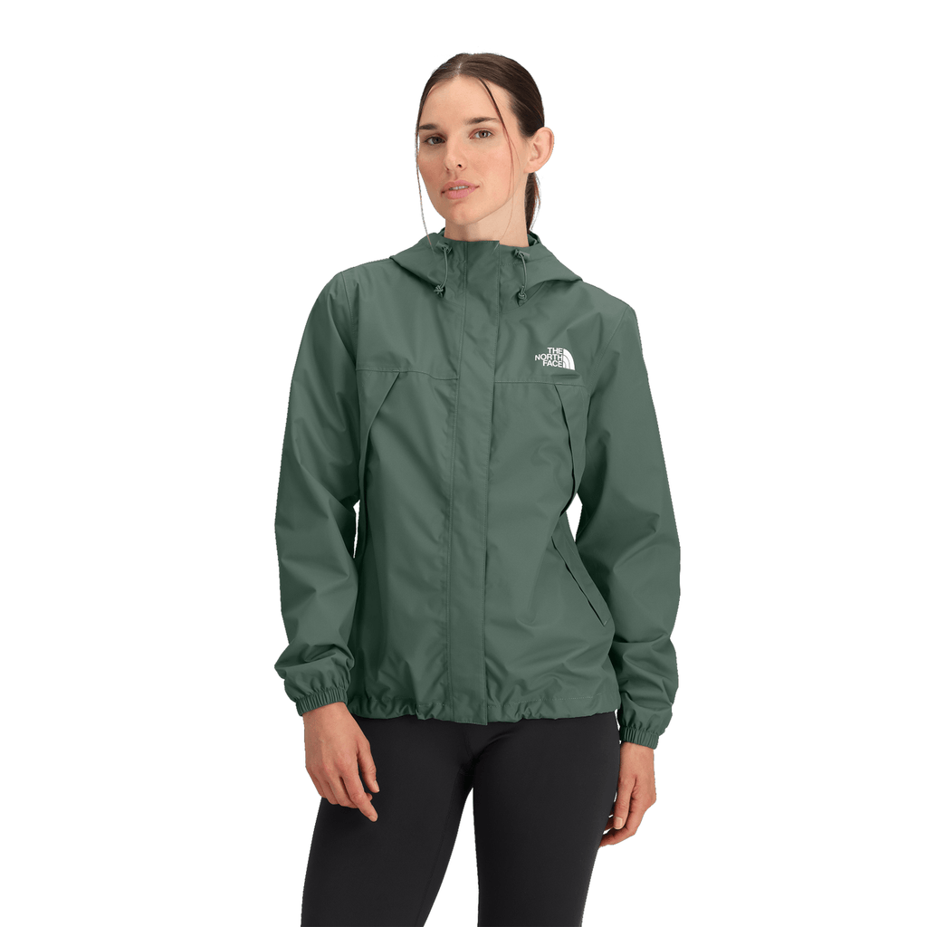 The North Face Women's Antora Rain Jacket Duck Green - Comor - Go Play Outside
