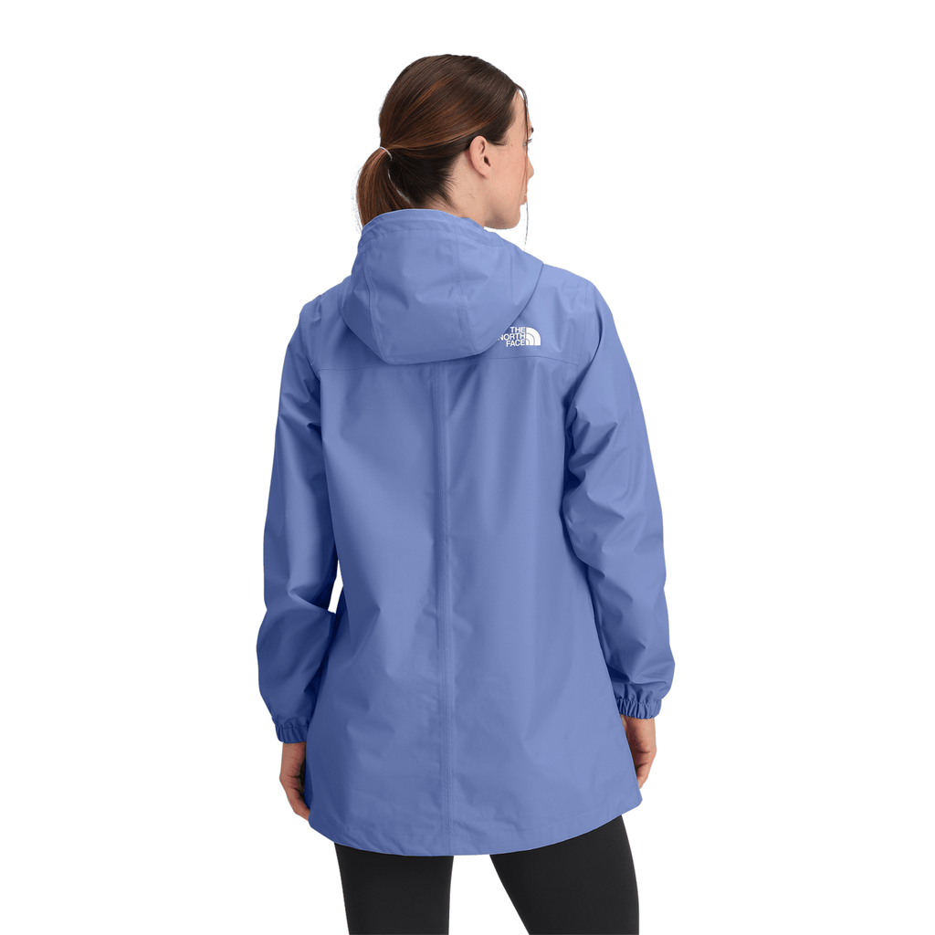 The North Face Women's Antora Rain Parka Jacket Virtual Blue - Comor - Go Play Outside