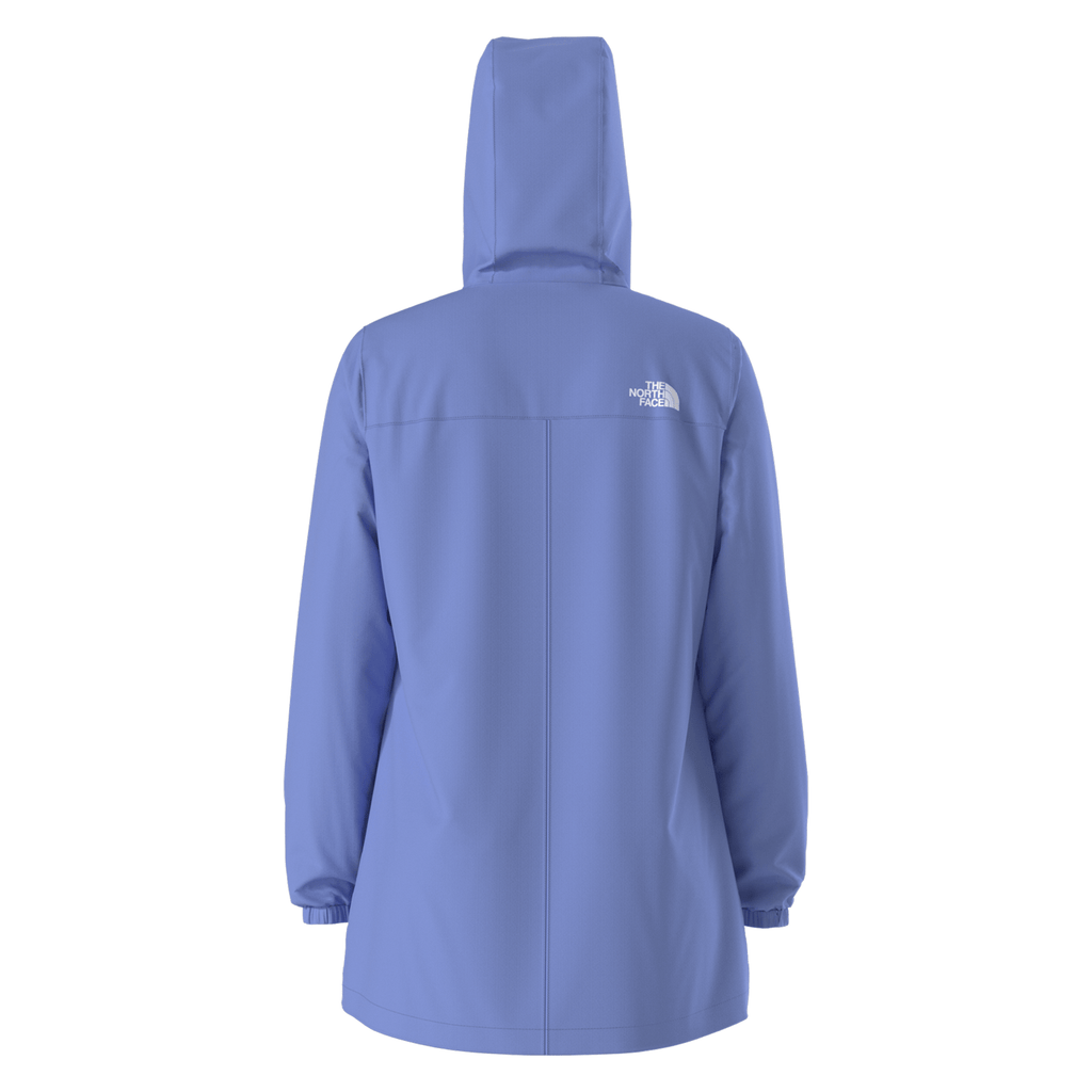 The North Face Women's Antora Rain Parka Jacket Virtual Blue - Comor - Go Play Outside