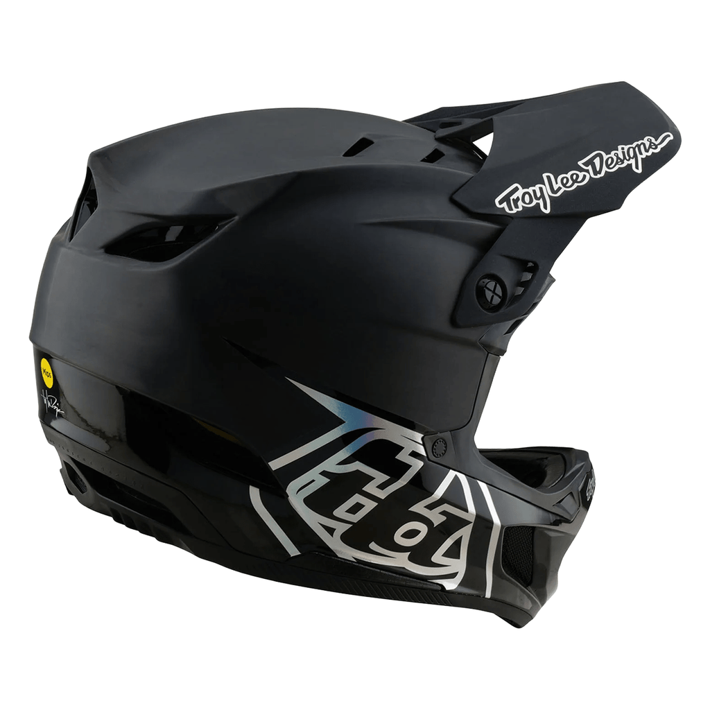 Troy Lee Designs D4 Carbon MIPS Helmet Stealth Black - Comor - Go Play Outside