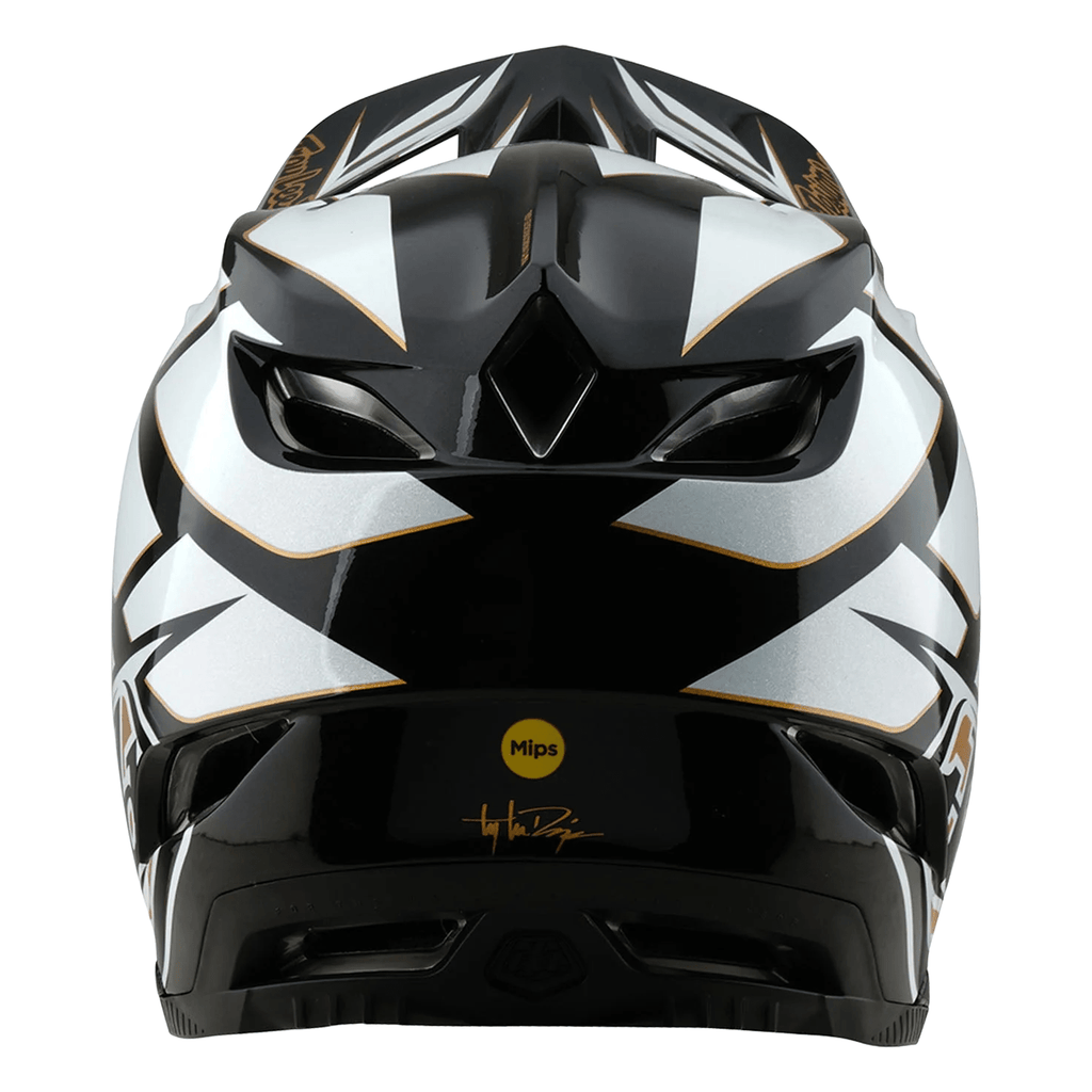 Troy Lee Designs D4 Composite MIPS Helmet Ghostwing White - Comor - Go Play Outside