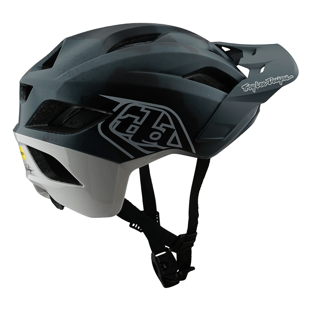 Troy Lee Designs Flowline SE MIPS Helmet Badge Camo Grey - Comor - Go Play Outside
