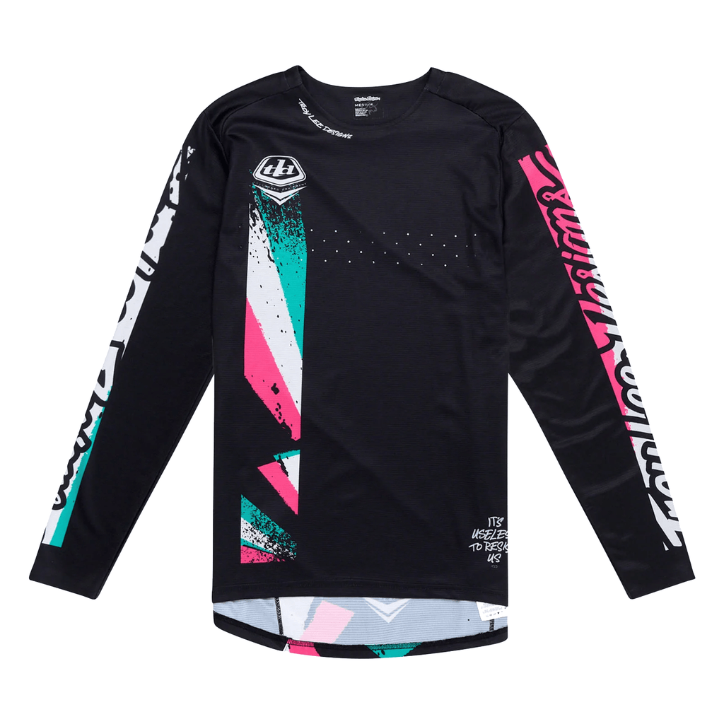 Troy Lee Designs Sprint Jersey Full Pull Black - Comor - Go Play Outside