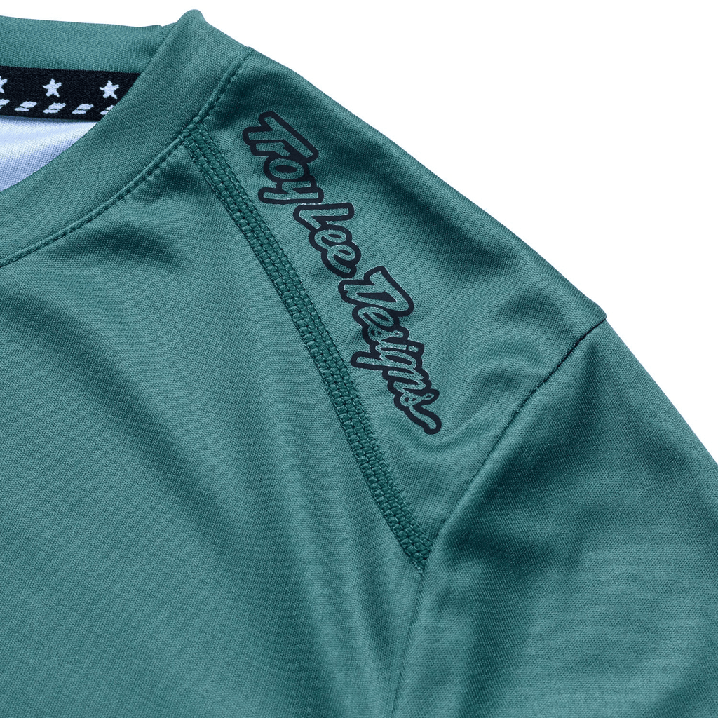 Troy Lee Designs Women's Lilium SS Jersey Mono Jade - Comor - Go Play Outside