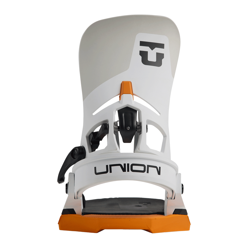 Union Men's Atlas Step On Snowboard Bindings 2026 White/Orange - Comor - Go Play Outside