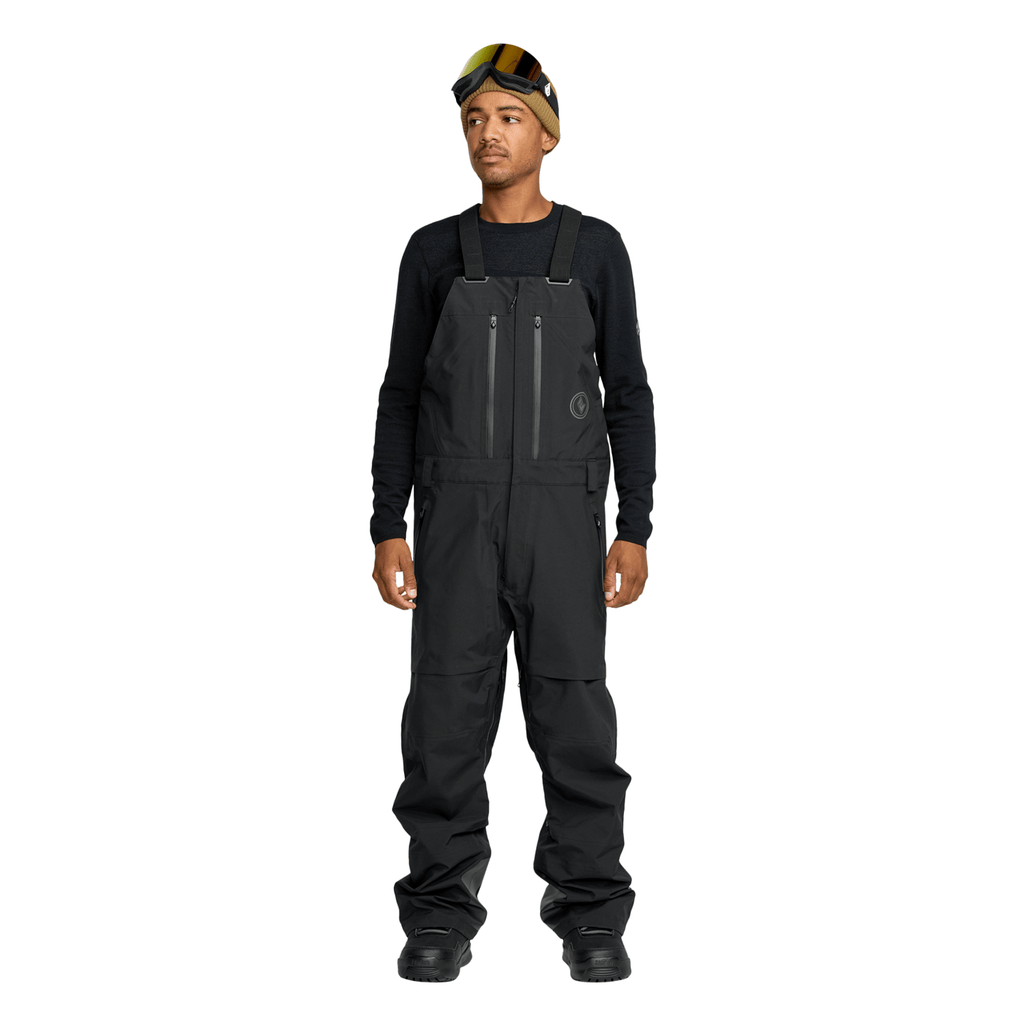 Volcom Men's Anyox Gore - tex Pro Shell Bib 2026 Black - Comor - Go Play Outside