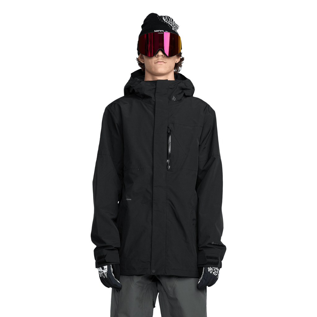 Volcom Men's L Gore - tex Jacket 2026 Black - Comor - Go Play Outside