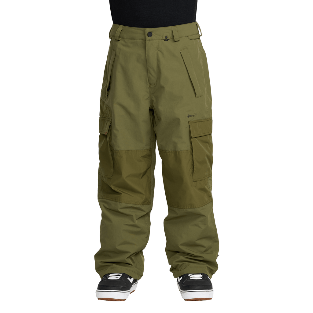 Volcom Men's Longo Gore - tex Pant 2026 Dark Olive - Comor - Go Play Outside