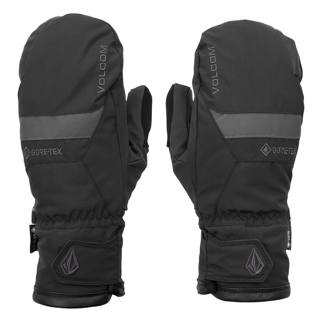Volcom Men's Stay Dry Gore - tex Mitt Black - Comor - Go Play Outside