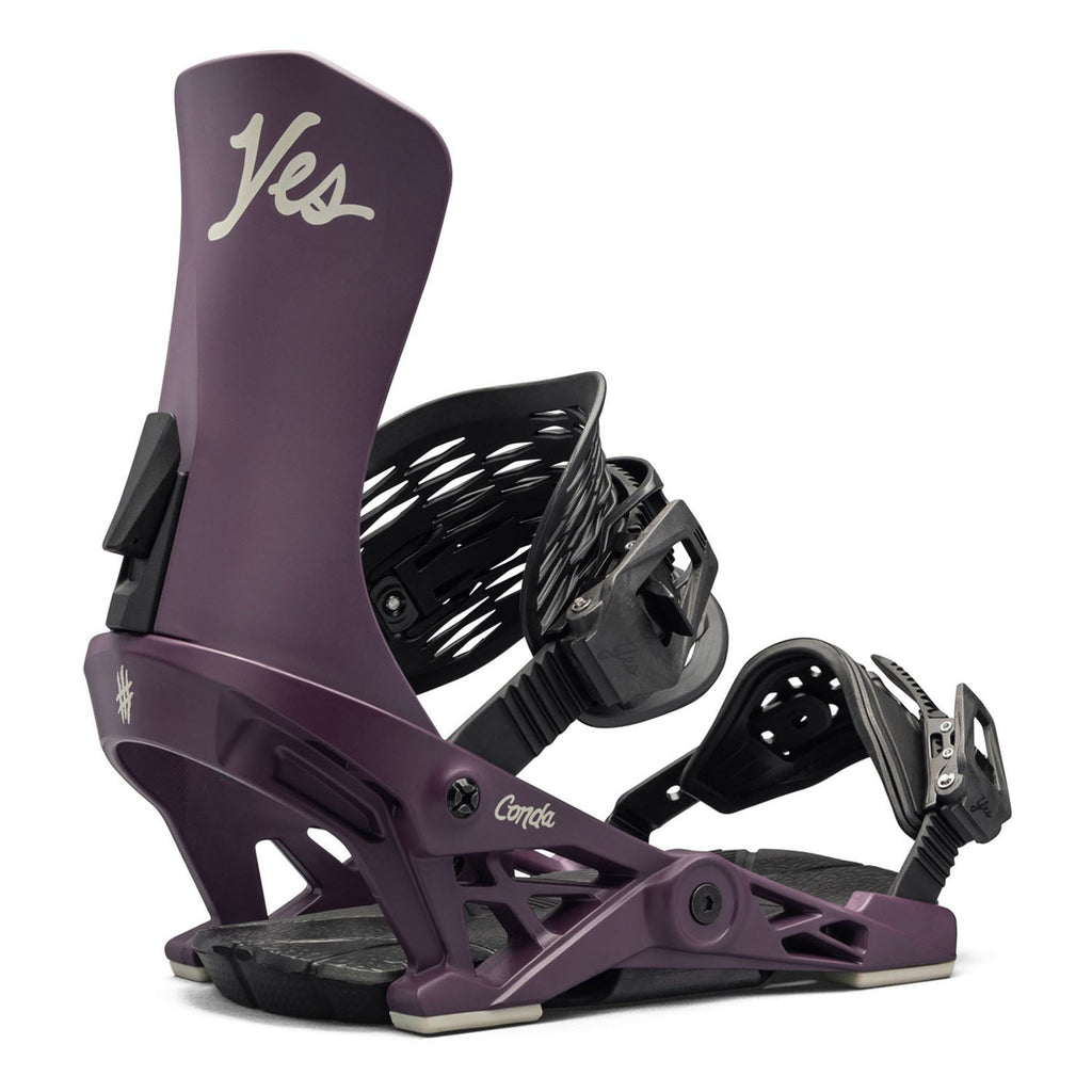 Yes Women's Conda Snowboard Bindings 2025 Rosewood - Comor - Go Play Outside