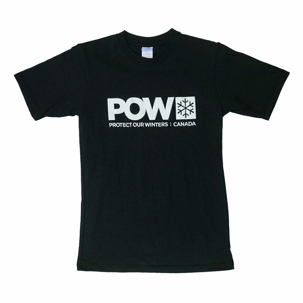 POW Classic Logo T-Shirt - Black - Comor - Go Play Outside