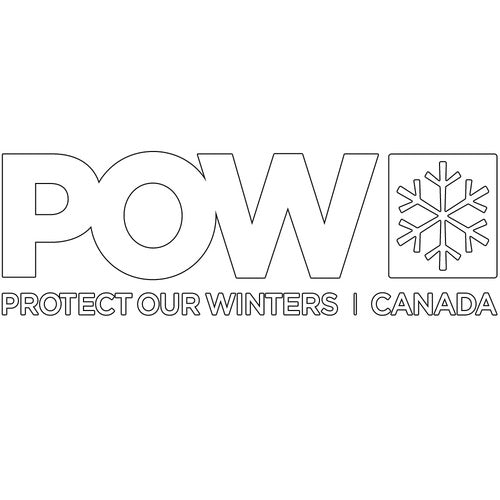 POW Classic Logo 9" Die Cut Sticker - White - Comor - Go Play Outside