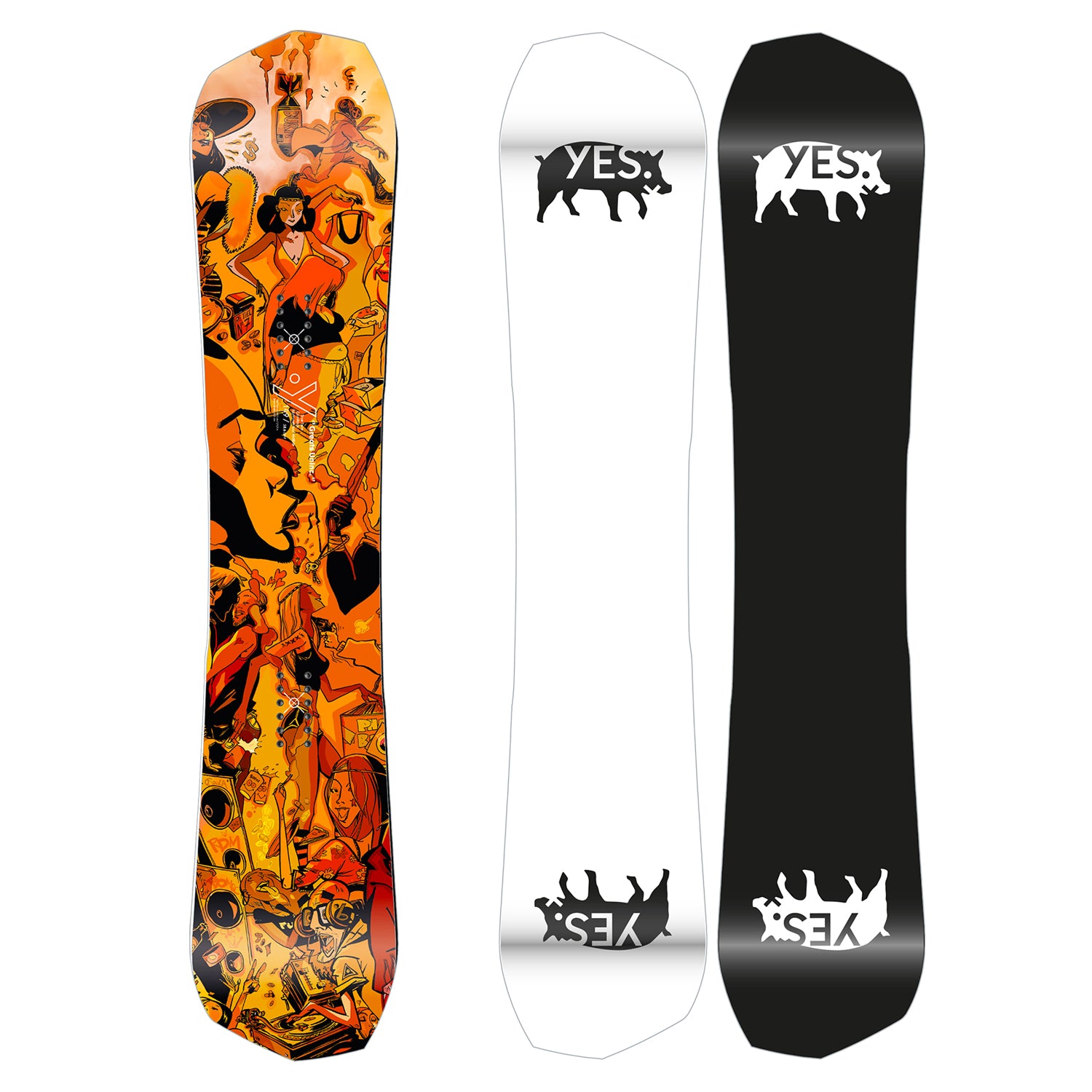 Yes Greats Uninc Snowboard 2023 – Comor