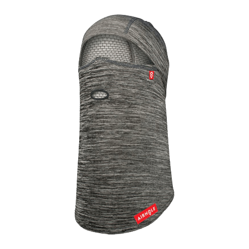 Airhole Waffle Knit Full Hinge Balaclava Tech Grey - Comor - Go Play Outside